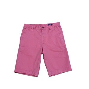 Vineyard Vines Boys Chino Shorts Size 14 Inseam 9” Pink Cotton Excellent Cond